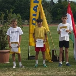 Kiemelkedő eredmények az Országos Atlétika Diákolimpián Kiemelkedő eredmények az Országos Atlétika Diákolimpián
