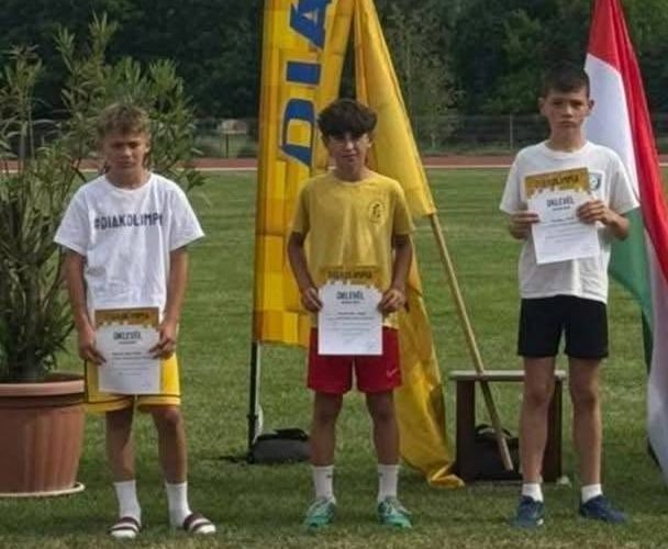 Kiemelkedő eredmények az Országos Atlétika Diákolimpián Kiemelkedő eredmények az Országos Atlétika Diákolimpián