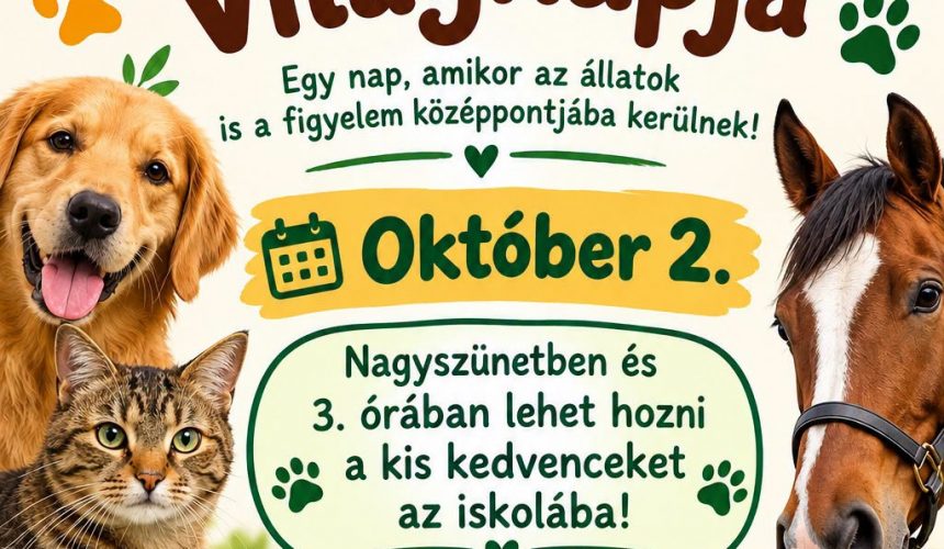 Állatok világnapja Állatok világnapja